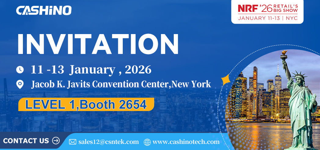 Cashino Invites You to Join Us at NRF 2026 – Retail’s Big Show