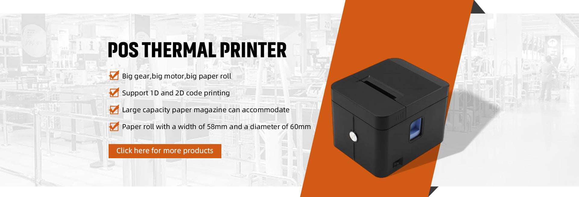 Compact Powerhouse: How the 58mm POS Thermal Printer with Cutter Can Revolutionize Your Business