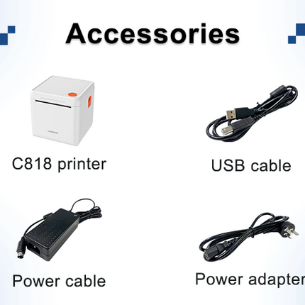 Cashino CSN-C818 80mm pos receipt printer - CASHINO PRINTER