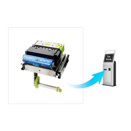 Cashino KP-T301 80mm Embedded Thermal Kiosk Receipt Printer With Slide rails - CASHINO PRINTER