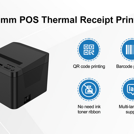Cashino CSN-58II 2 Inch Mini Desktop Thermal Pos Receipt Printer - CASHINO PRINTER