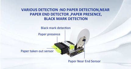 Cashino KP-300 Auto Cutter 80mm Ethernet Kiosk Thermal Printer for Self Service Vending Machine - CASHINO PRINTER