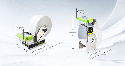 Cashino KP-300 Auto Cutter 80mm Ethernet Kiosk Thermal Printer for Self Service Vending Machine - CASHINO PRINTER