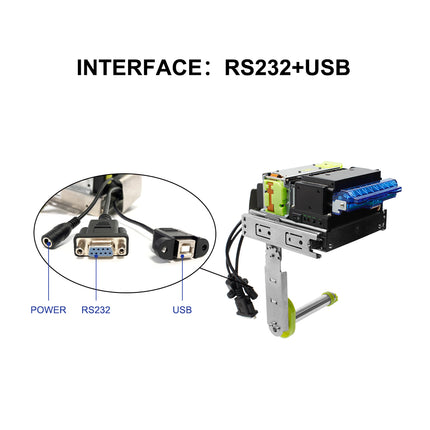 CASHINO KP-T300 80MM THERMAL KIOSK PRINTER - CASHINO PRINTER