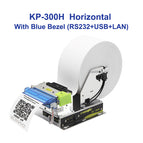 RS232+USB+LAN / Blue（Anti-paper jam Anti-drag ticket） / Horizontal