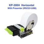 RS232+USB / Prsenter(Paper retracting / Horizontal