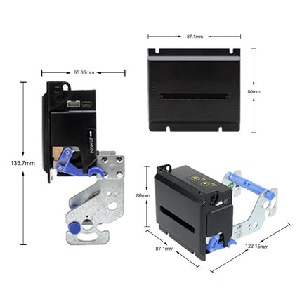 Cashino KP-247 Fast Printing Speed Compact Kiosk Thermal Printer for Queuing Machine - CASHINO PRINTER