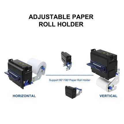Cashino KP-247 Fast Printing Speed Compact Kiosk Thermal Printer for Queuing Machine - CASHINO PRINTER