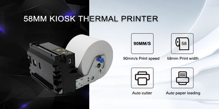 Cashino KP-628E 58mm Kiosk Receipt Printer - CASHINO PRINTER