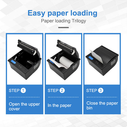 Cashino EP-360C 80mm Panel Thermal Ticket Printer - CASHINO PRINTER