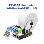 RS232+USB / Blue（Anti-paper jam Anti-drag ticket） / Horizontal