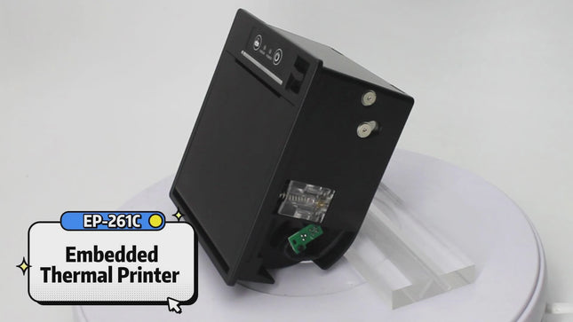 Cashino EP-261C 58mm Embedded Rs232 Usb Panel Thermal Receipt Printer