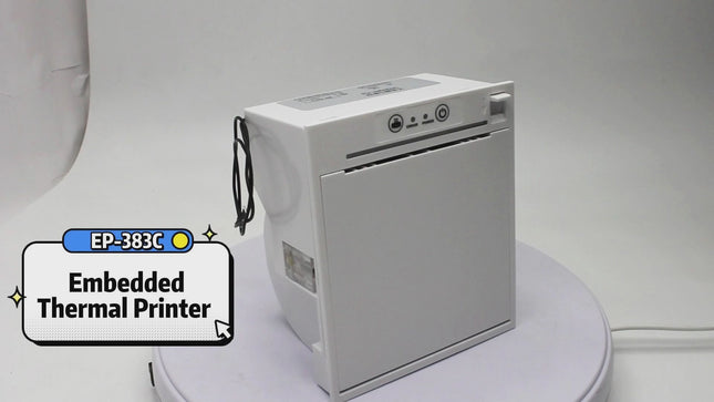 Cahsino EP-383C 80mm Embedded Panel Thermal Receipt Printer